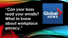 Workplace privacy - Can your boss read your emails - Natasha Tusikov